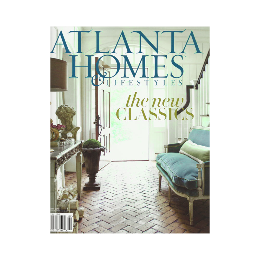 Magazine cover of Atlanta Homes and lifestyles